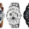 Watches Analog Black and Silver Dial Men's Watch